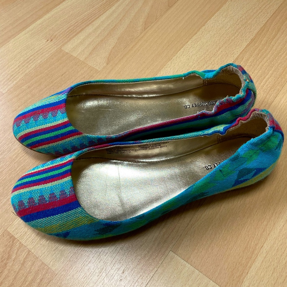 Colorful Ballet Flats